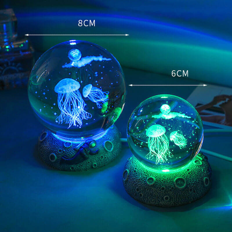 Skanto | Underwater World Krystallkule Nattlys