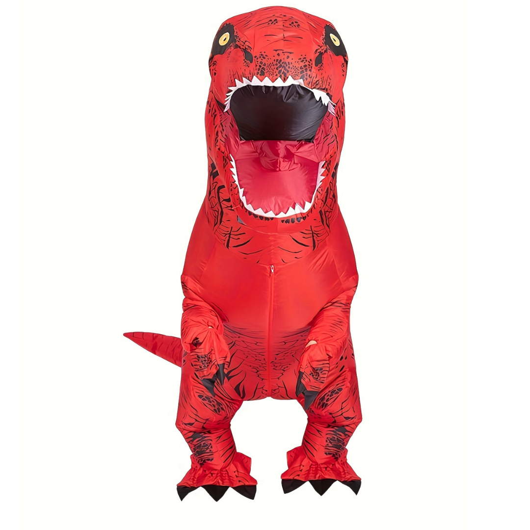 DinoBlast Oppblåsbar T-Rex Kostyme – Gigantisk Unisex Drakt | Skanto