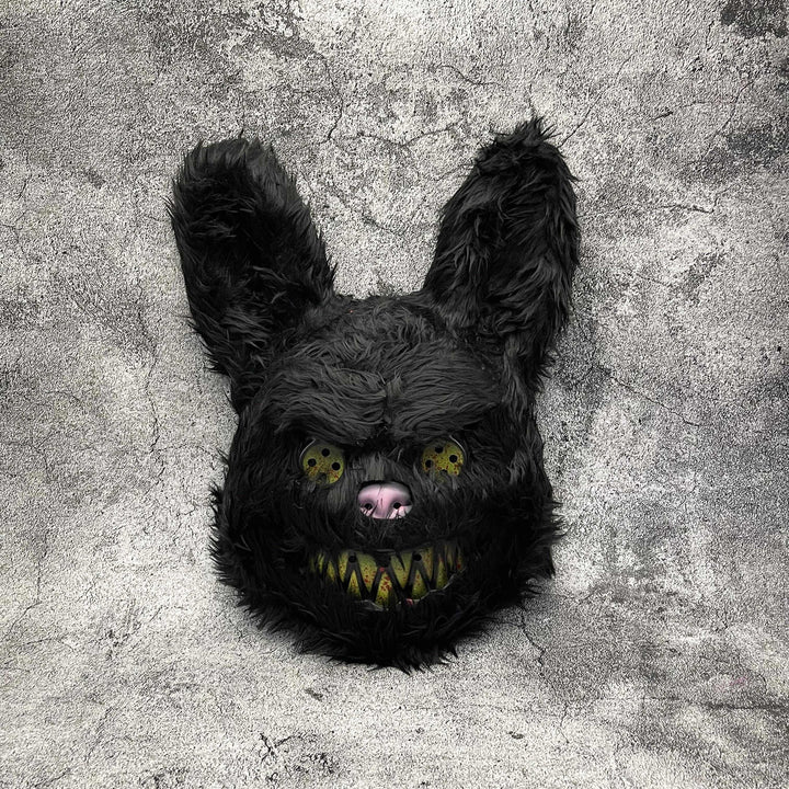 Skanto | Skummel Maske Furro | Unisex Halloween Maske | Tegneserie Skrekkdesign | Falsk Pels