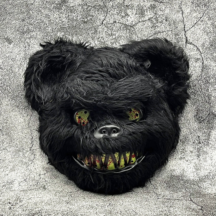 Skanto | Skummel Maske Furro | Unisex Halloween Maske | Tegneserie Skrekkdesign | Falsk Pels