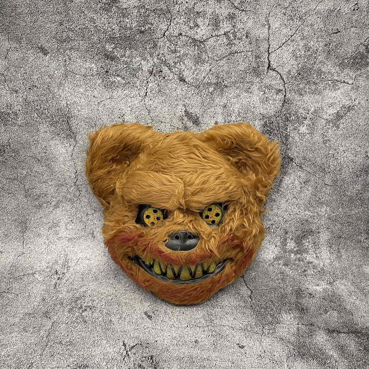 Skanto | Skummel Maske Furro | Unisex Halloween Maske | Tegneserie Skrekkdesign | Falsk Pels