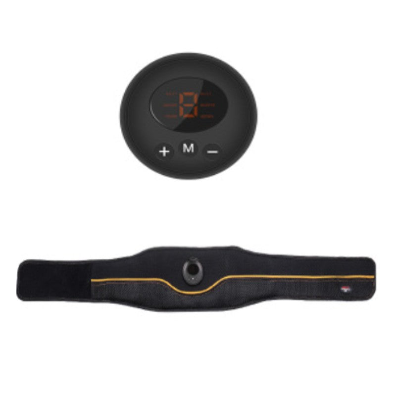 Skanto | Oppladbar hjemme smart EMS magebelte, med feste, pustende nett, 6 moduser og 9 styrker, for hjemme, kontor og treningsstudio
