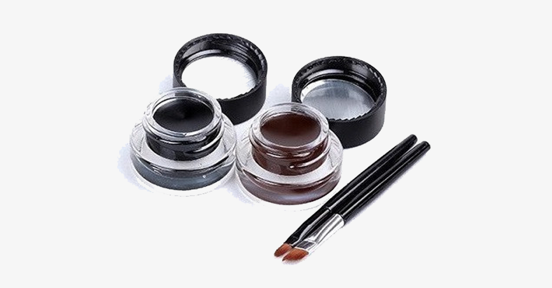 Skanto | Gel Eyeliner i svart og brun farge - Gjør øynene dine