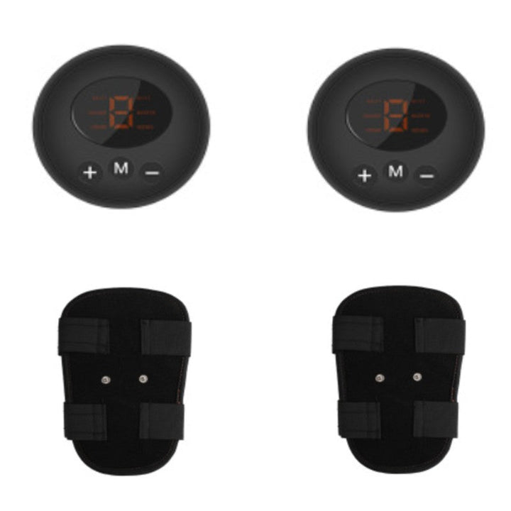 Skanto | Oppladbar hjemme smart EMS magebelte, med feste, pustende nett, 6 moduser og 9 styrker, for hjemme, kontor og treningsstudio