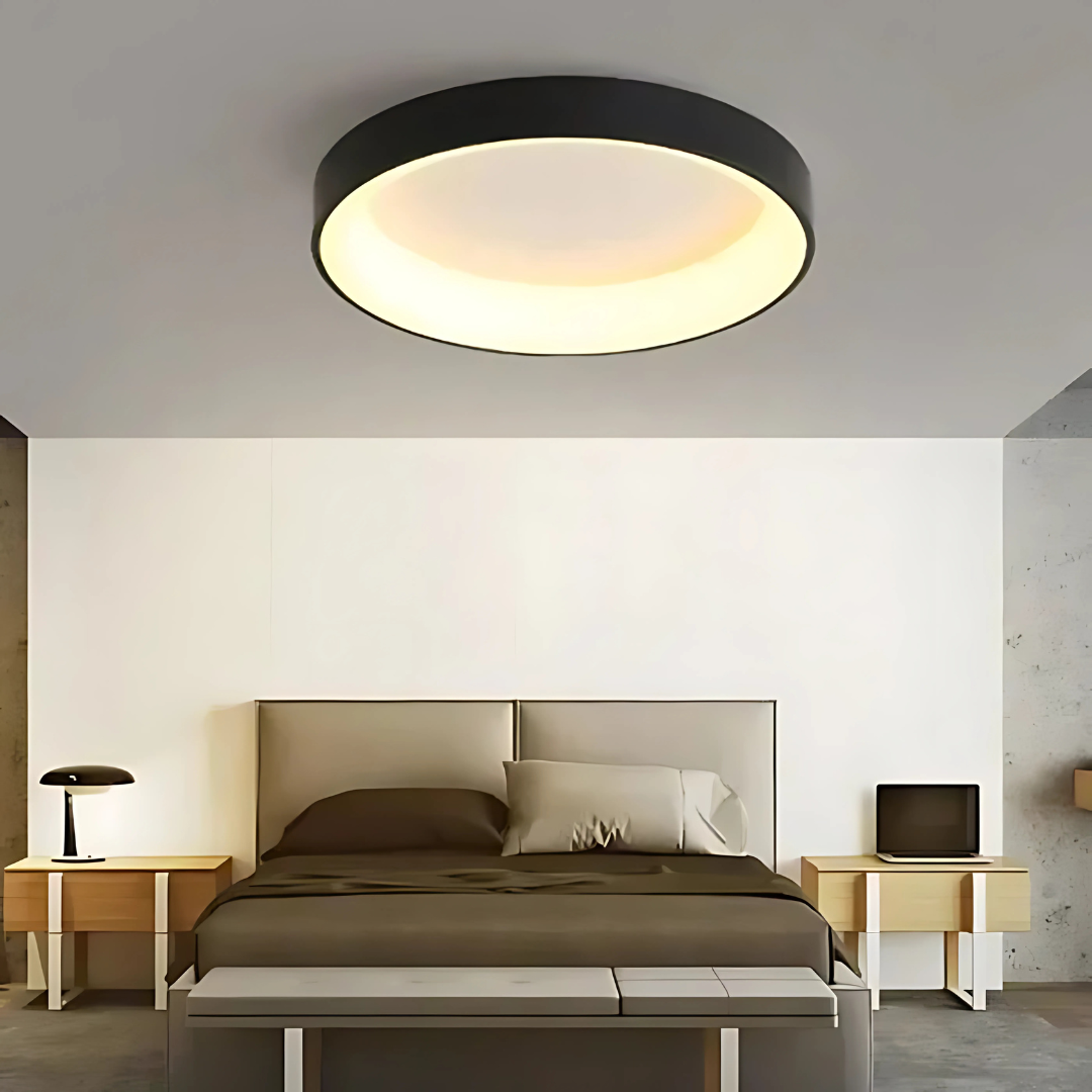 Skanto | Taklampe LED | Nordisk Rund Modern Innfelt Armatur