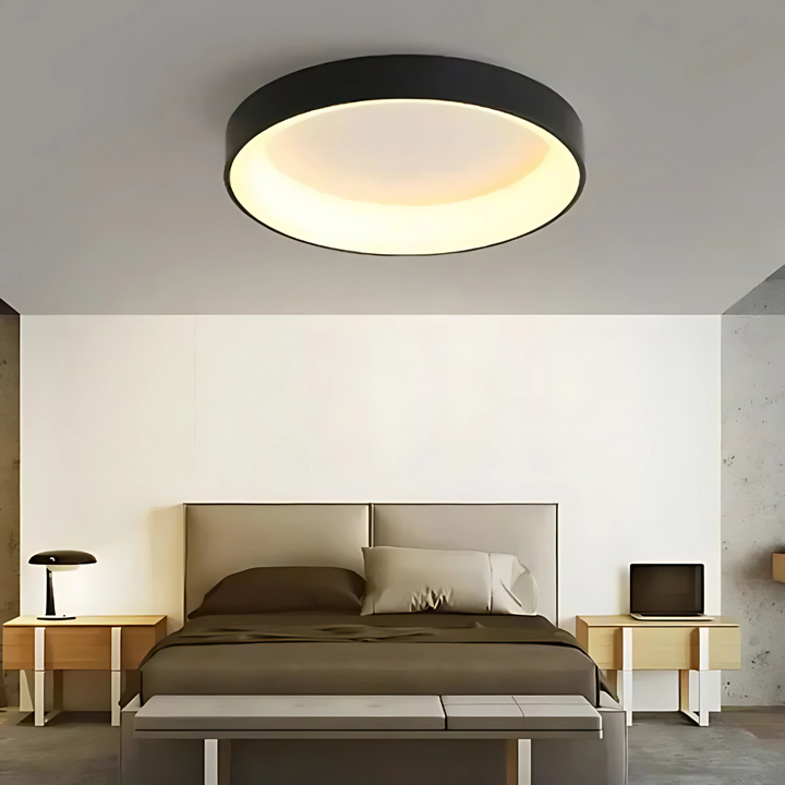Skanto | Taklampe LED | Nordisk Rund Modern Innfelt Armatur