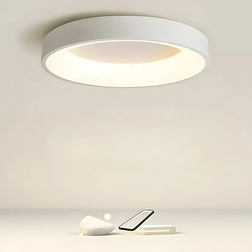 Skanto | Taklampe LED | Nordisk Rund Modern Innfelt Armatur