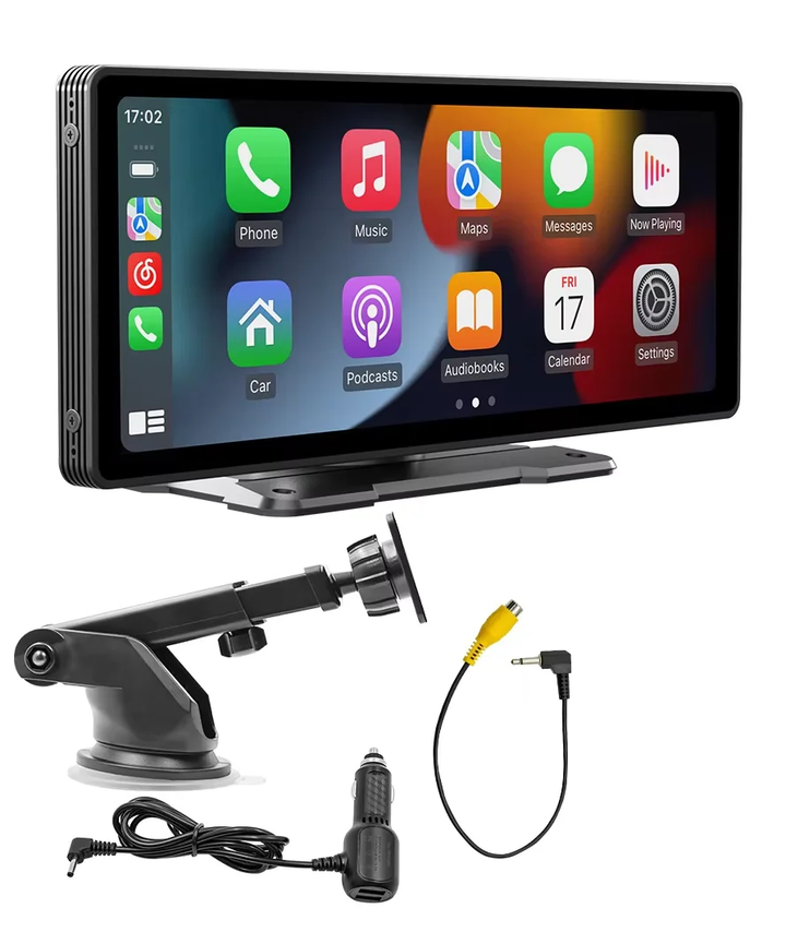 Skanto | Bilmultimedia Skjerm | Trådløs CarPlay & Android Auto