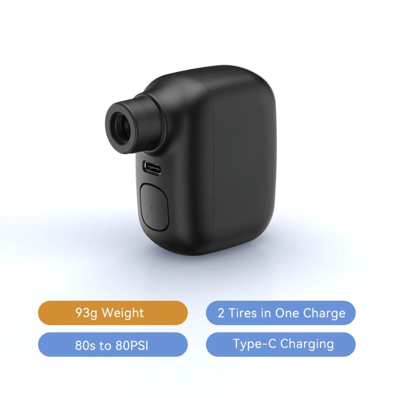 Skanto | Bærbar sykkelpumpe med 100 PSI & USB-C