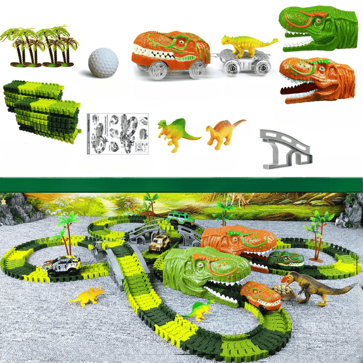 Skanto | Interaktiv dino togspill for fantasifulle barn fra 3 år og oppover