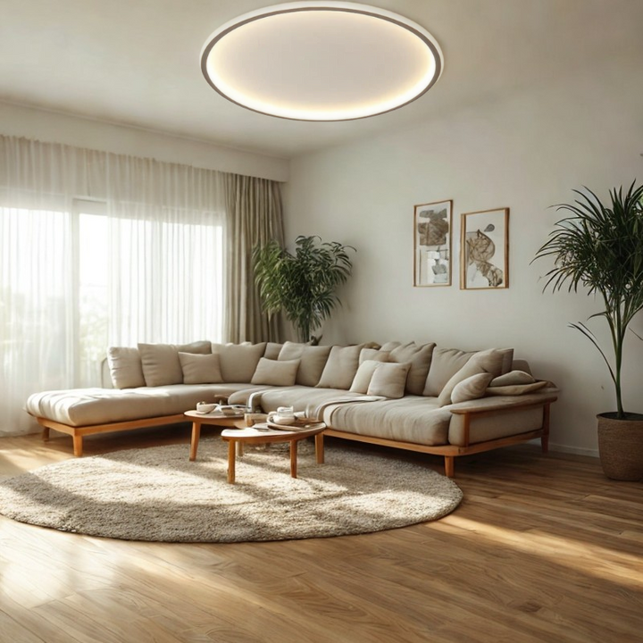 Skanto | GLOWLITH – Skandinavisk LED Taklampe for Moderne, Blendsfri Belysning