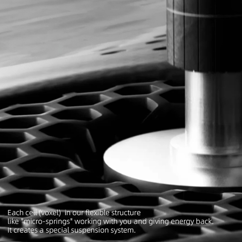 Skanto | 3D SADDLE - Ultralytt karbon sykkelsete med 3D trykt struktur