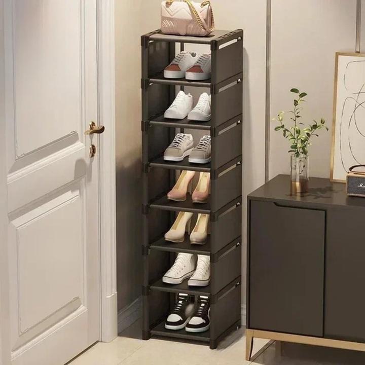 Skanto | SHOECORNER RACK – Stable sko stativ for hjørner – Plassbesparende organisering med stil