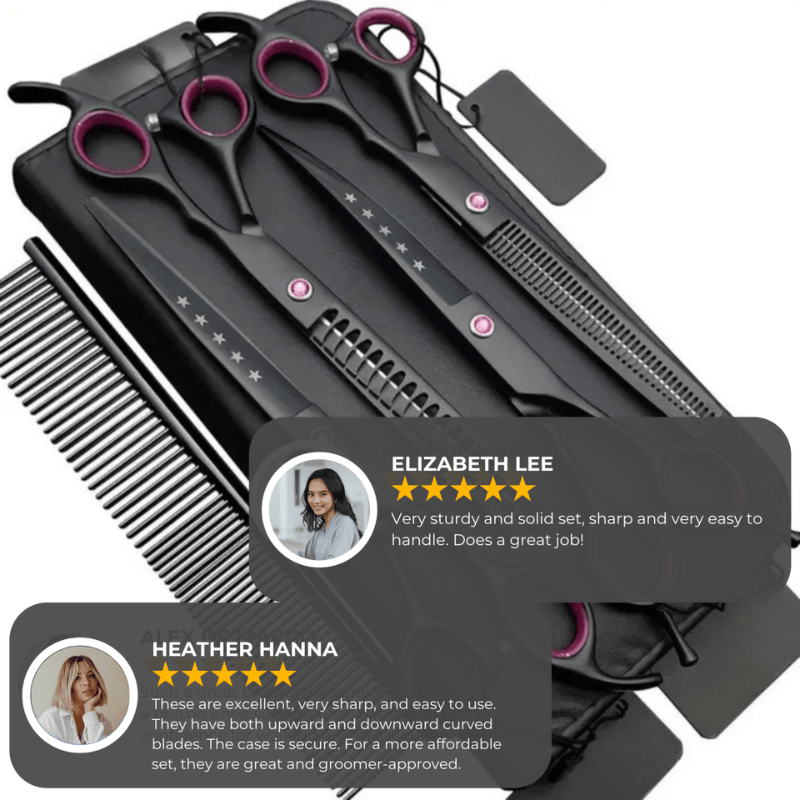 Skanto | PrecisionPaw – Profesjonelt grooming-sett for presis pelsstell for hunder og katter