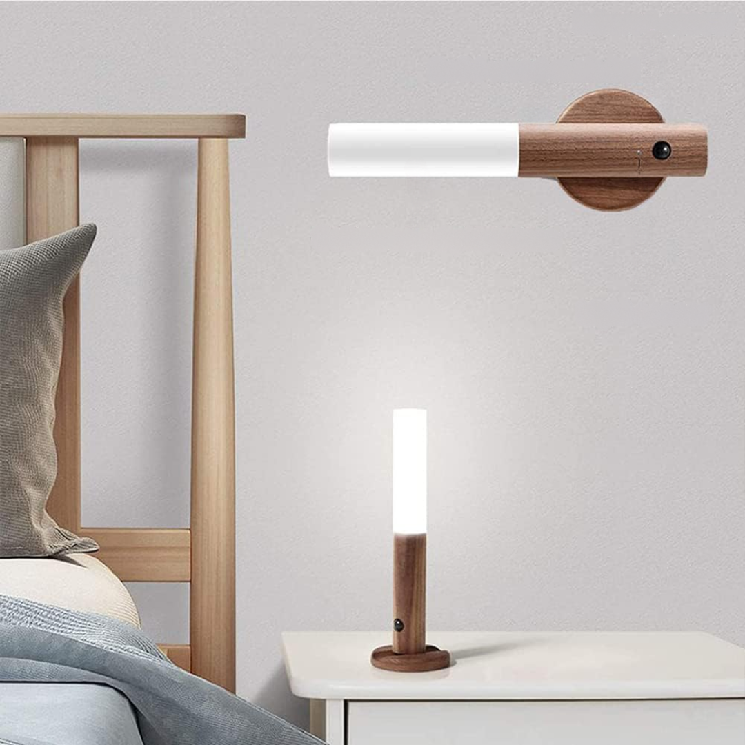 Skanto | Vegglampe LED Bevegelsessensor Trelampe