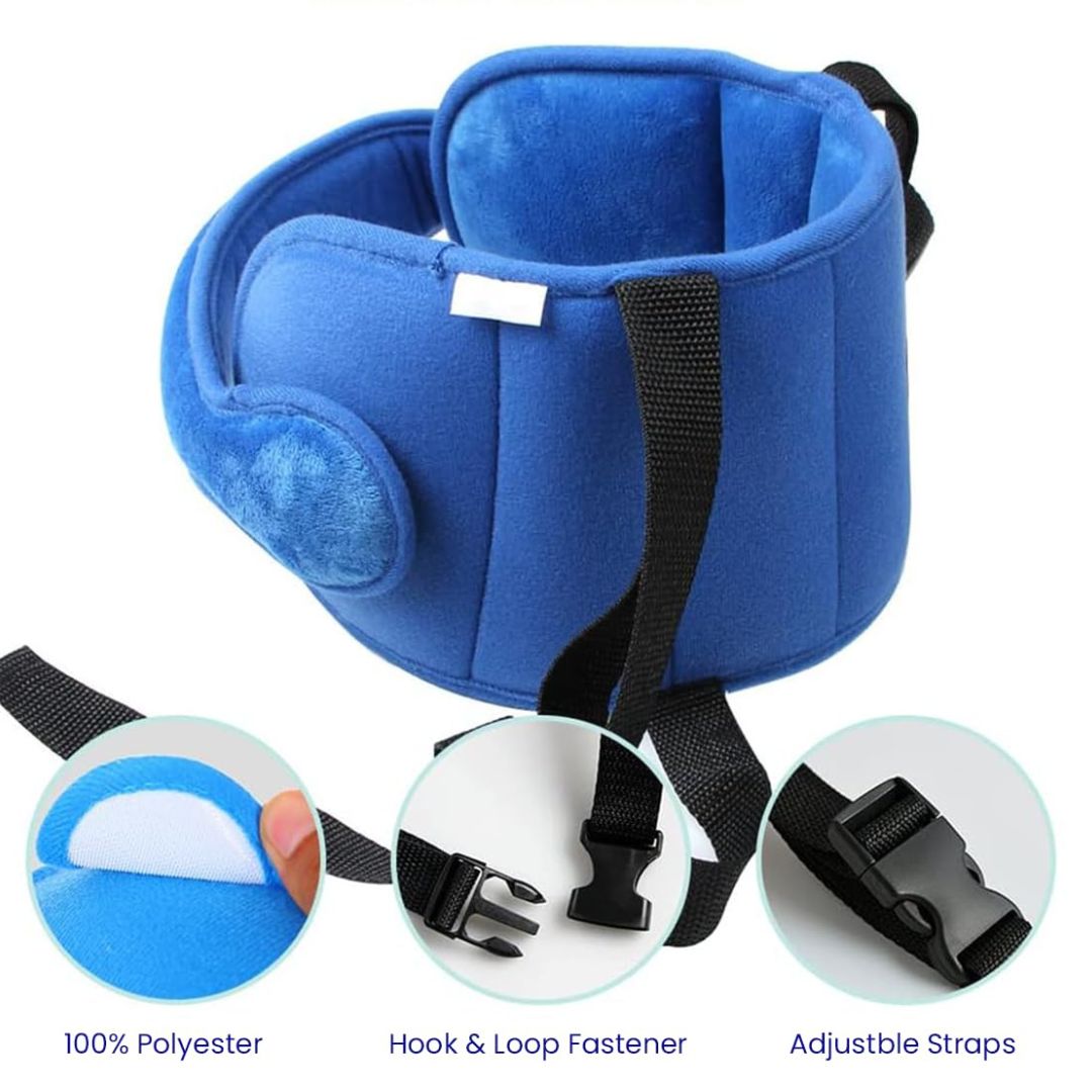 Norvo | Komfortabelt Barnas Hodeputer for Bil – Myk og Justerbar Reisepute