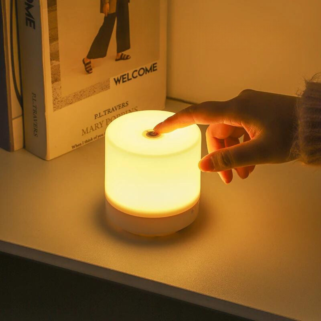 Skanto | Touch LED Nattlampe – USB Drevet Lys
