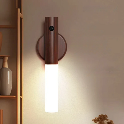 Skanto | Vegglampe LED Bevegelsessensor Trelampe
