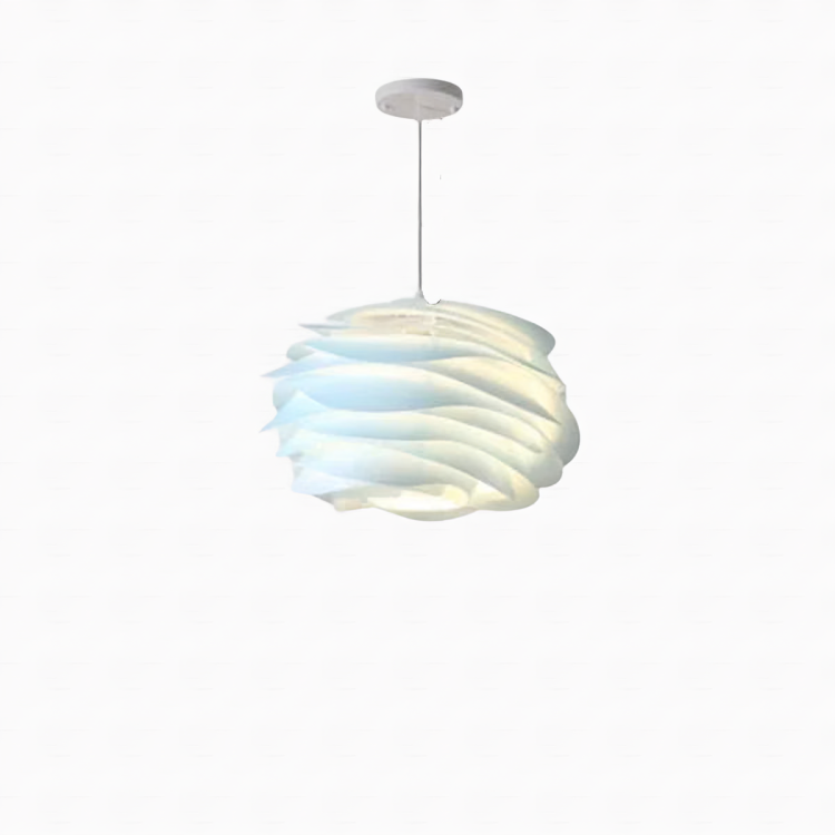 Romantisk rosenkrans taklampe – elegant og stemningsfull for ethvert interiør