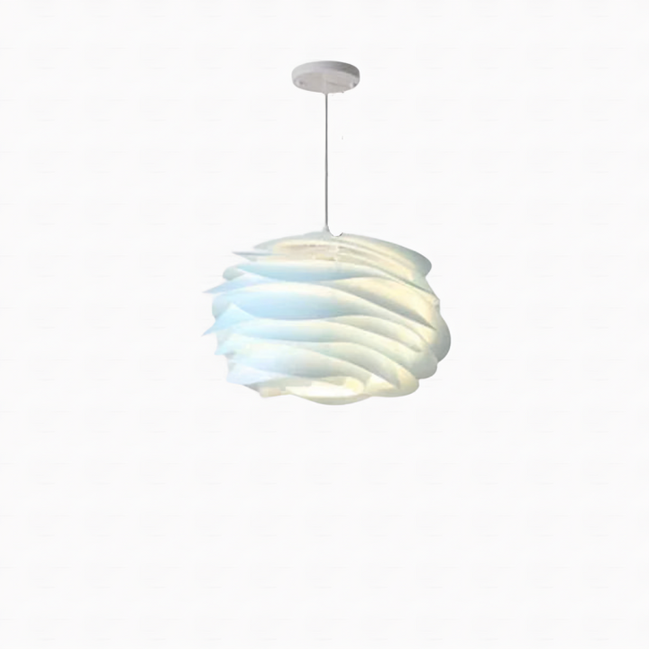 Romantisk rosenkrans taklampe – elegant og stemningsfull for ethvert interiør