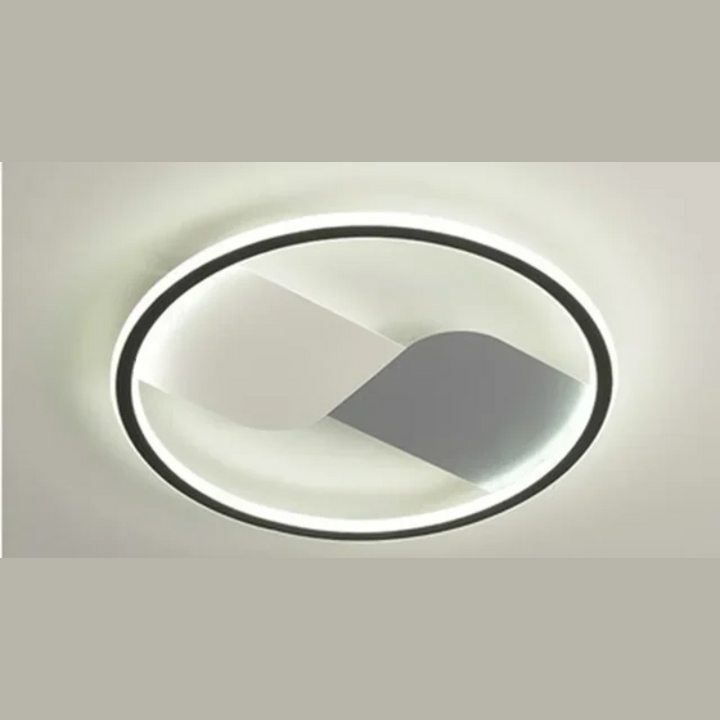 Moderne LED taklampe med rundt design – Dimmbar for soverom og stue | Skanto