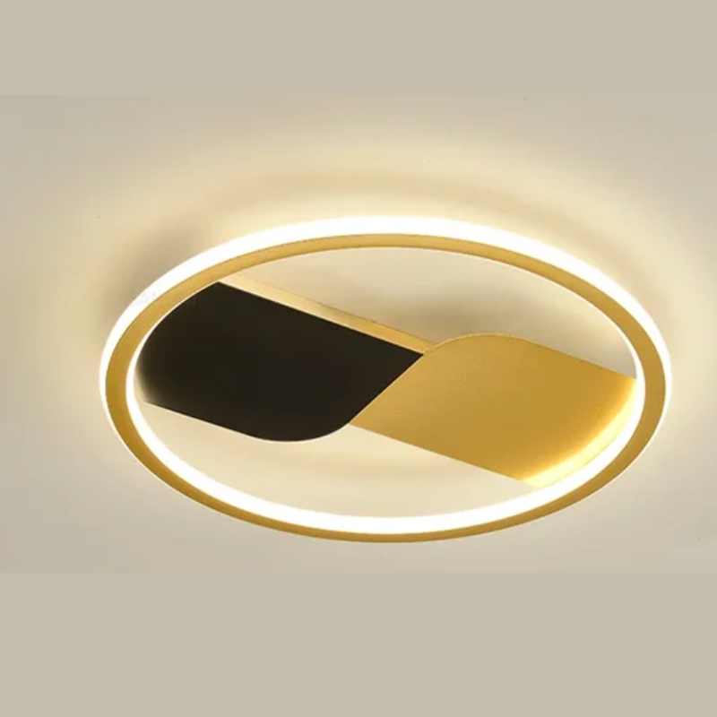 Moderne LED taklampe med rundt design – Dimmbar for soverom og stue | Skanto