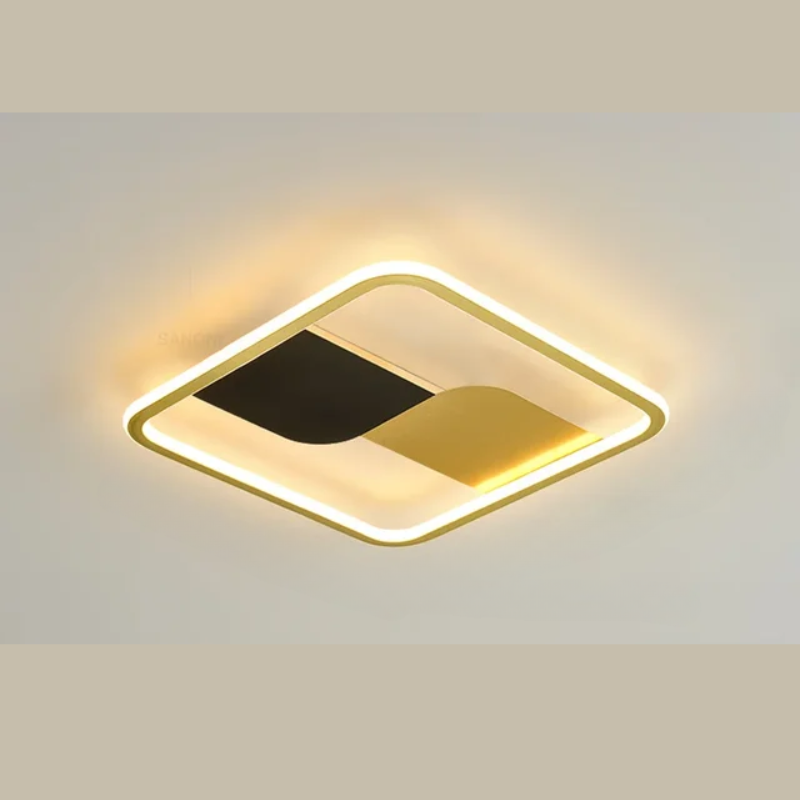 Moderne LED taklampe med rundt design – Dimmbar for soverom og stue | Skanto