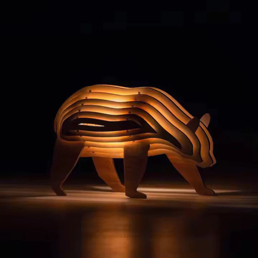 Skanto | WildCraft Tre Dyr Lampe