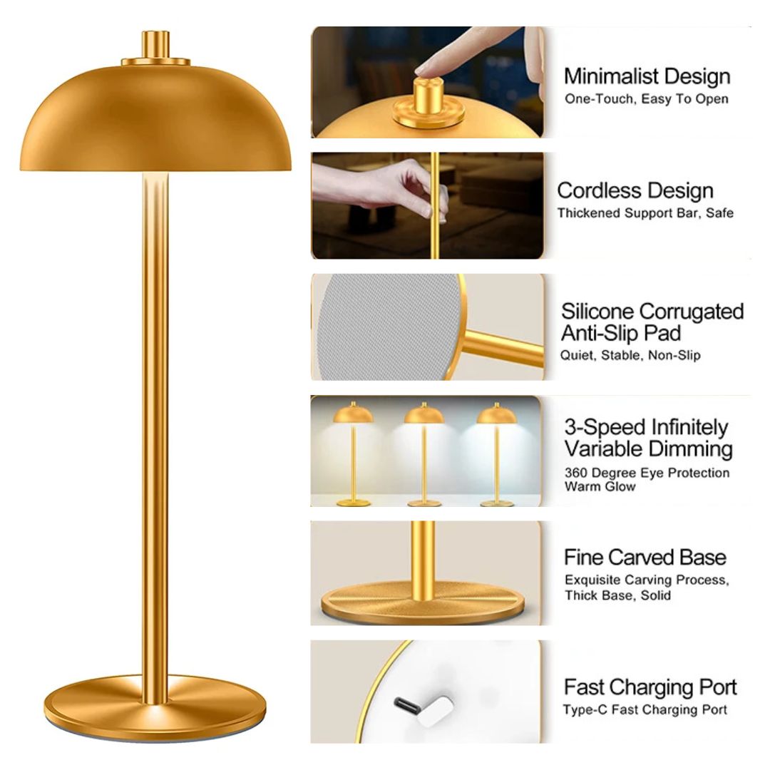 Gaile Creative Mushroom Lamp | Skanto