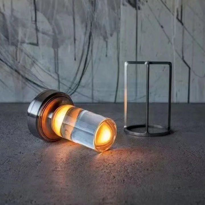 Clary LED Trådløs Retro Metall Bar Skrivebord Lampe | Skanto