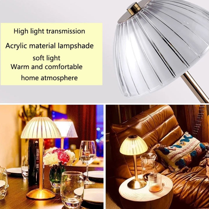 Karina GlowDesk – Retro Oppladbar Skrivebordslampe Skanto