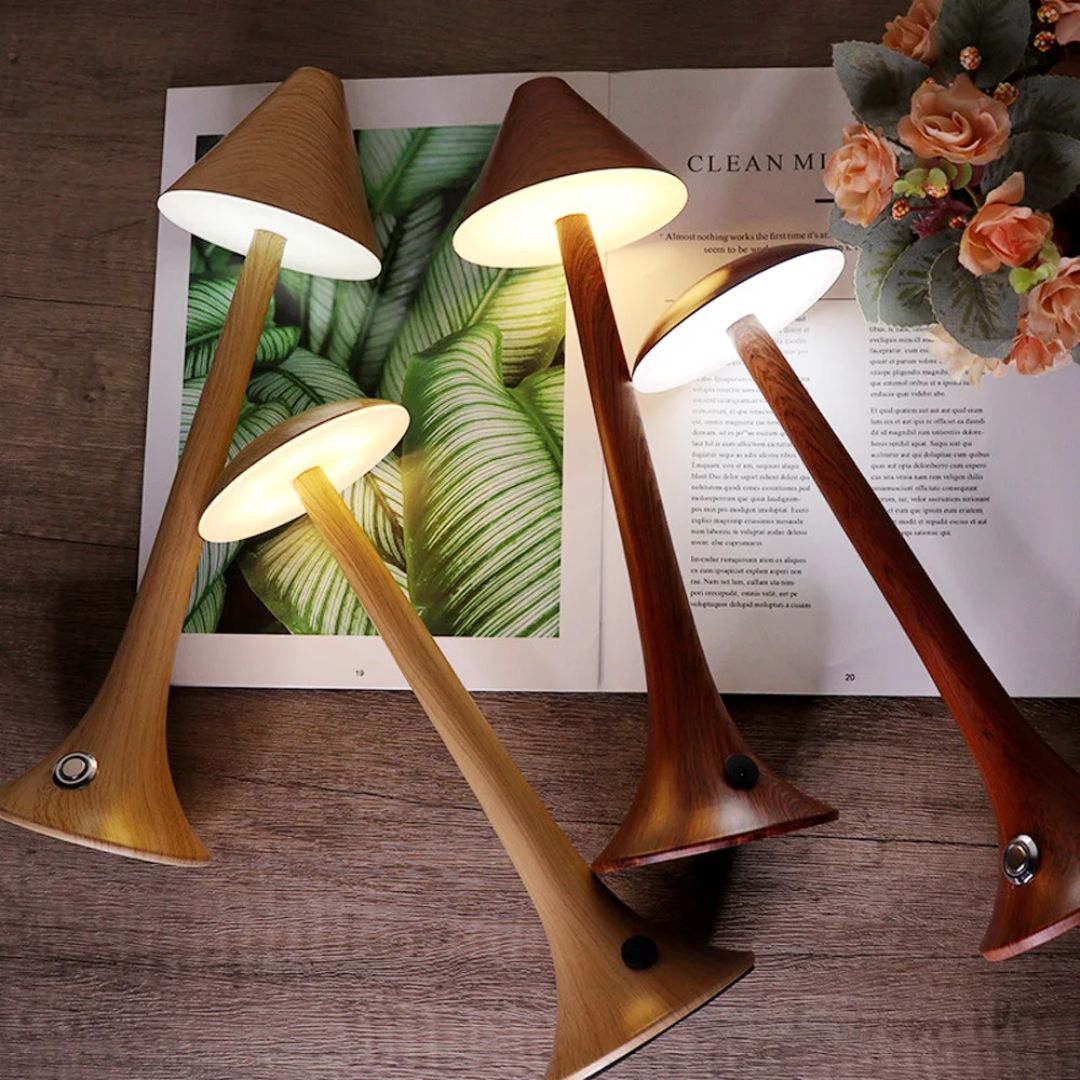 Sharina Sopp Lampe - Kreativ Bordlampe for Atmosfære Skanto