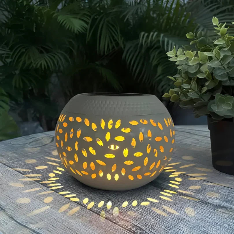 Skanto | Prikkete Solhagebelysning – Dekorativ Lampe for Utendørs og Terrasse
