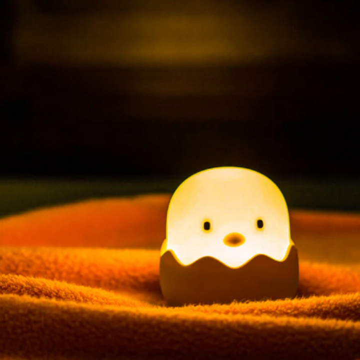CozyChick Nattlampe – Søt Barne Lampe for Soverommet Skanto