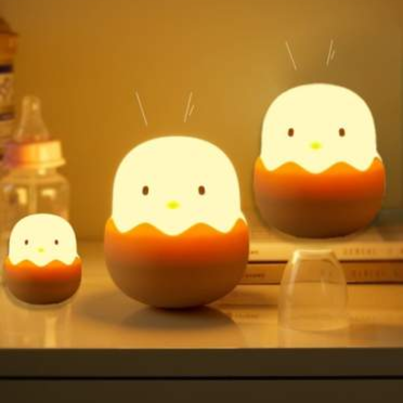 CozyChick Nattlampe – Søt Barne Lampe for Soverommet Skanto