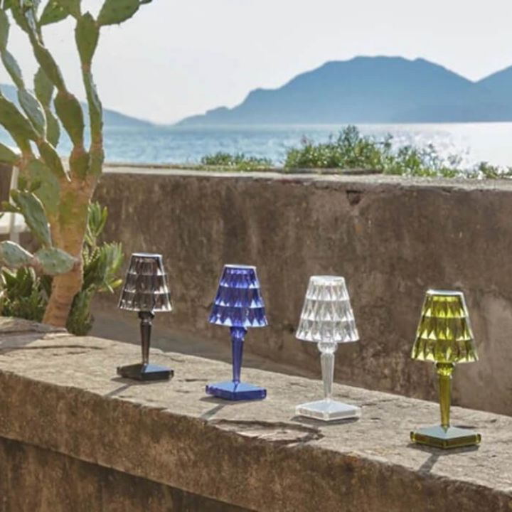 CrystalLuxe Bordlampe - Elegant Krystall Bordbelysning Skanto