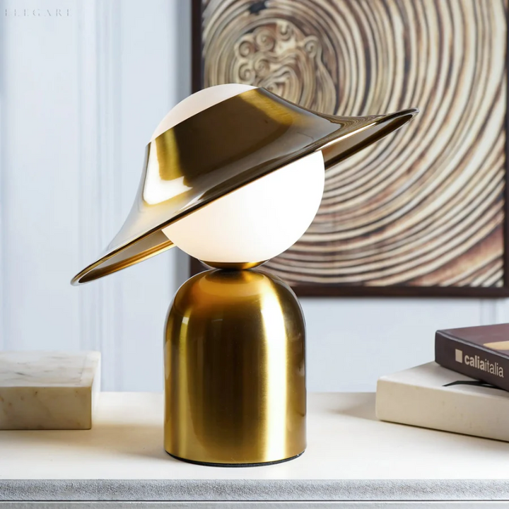 Skanto | Luksus Metall Bordlampe - GoldAura