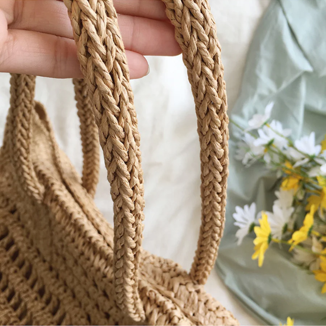 Stylish Woven Handbag for Women - BreezeTote | Skanto