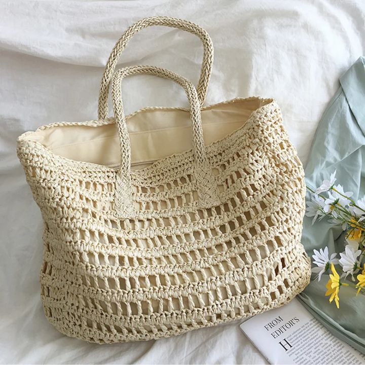 Stylish Woven Handbag for Women - BreezeTote | Skanto