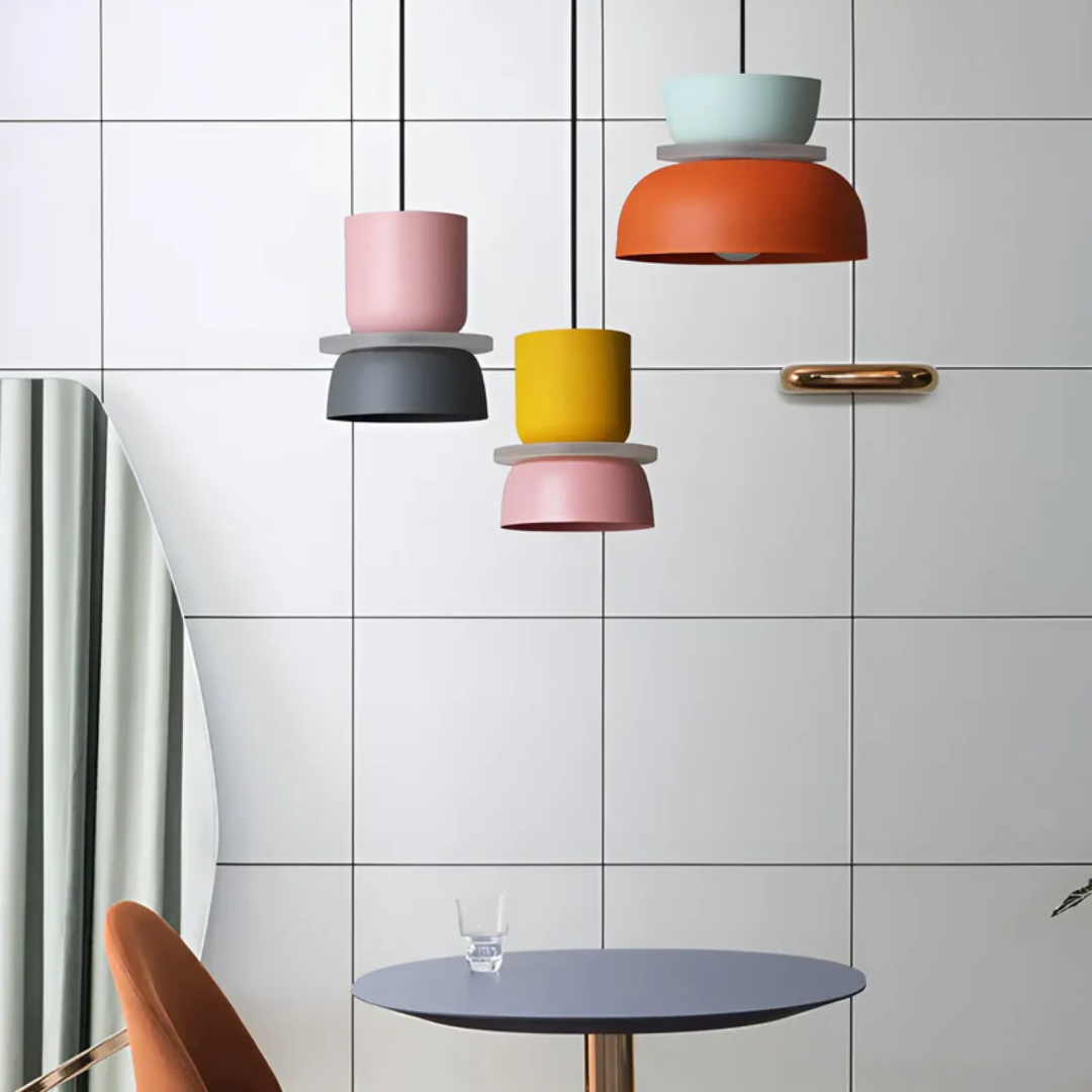 Skanto | VividGlow – Fargerik Macaron LED Pendellampe | Moderne, Stilig & Energieffektiv