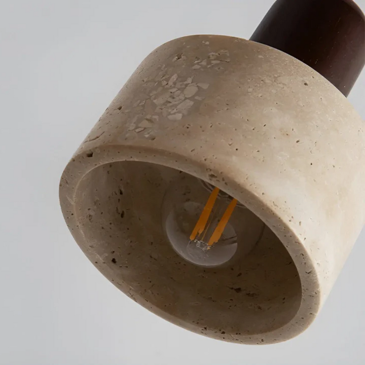 TranquilGlow - Elegant Wabi-Sabi Taklampe Skanto