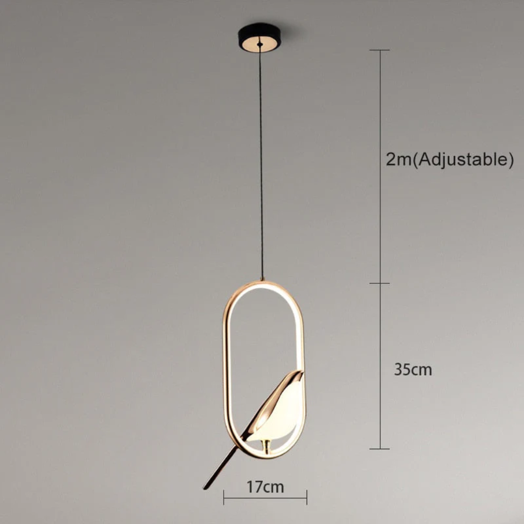 Roterende LED Vegglampe - LuminaBird | Skanto