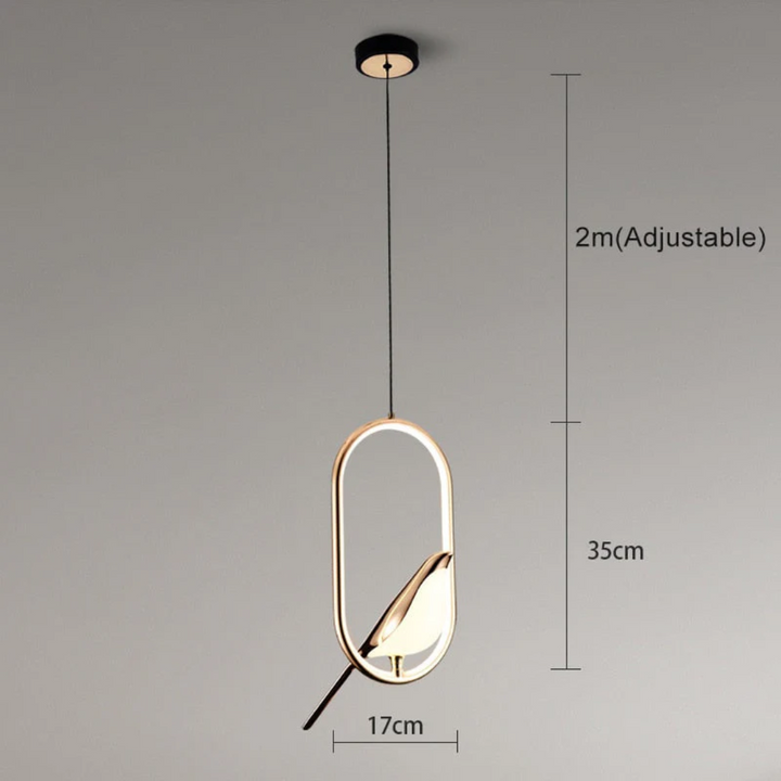 Roterende LED Vegglampe - LuminaBird | Skanto