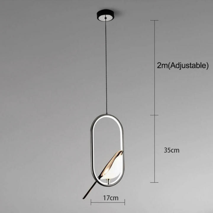 Roterende LED Vegglampe - LuminaBird | Skanto