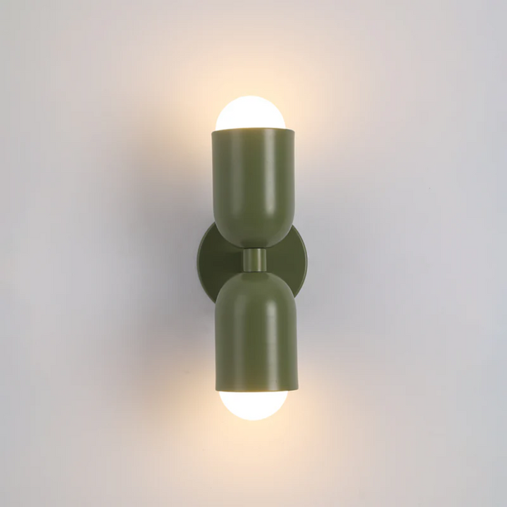 Skanto | Design Dobbeltsidig LED Vegglampe - Colorwave