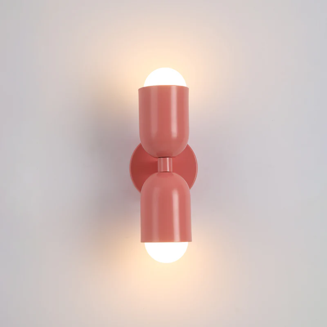 Skanto | Design Dobbeltsidig LED Vegglampe - Colorwave
