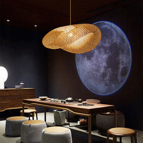 Skanto | Design LED Pendellampe Bambus Kuler - EcoSphere