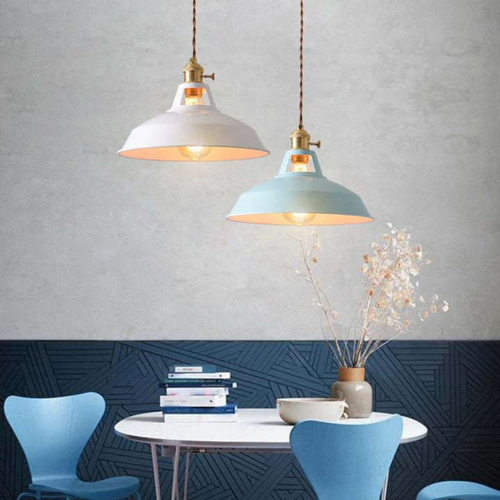 Moderne Fargerik LED Pendellampe - ChromaLuxe | Skanto