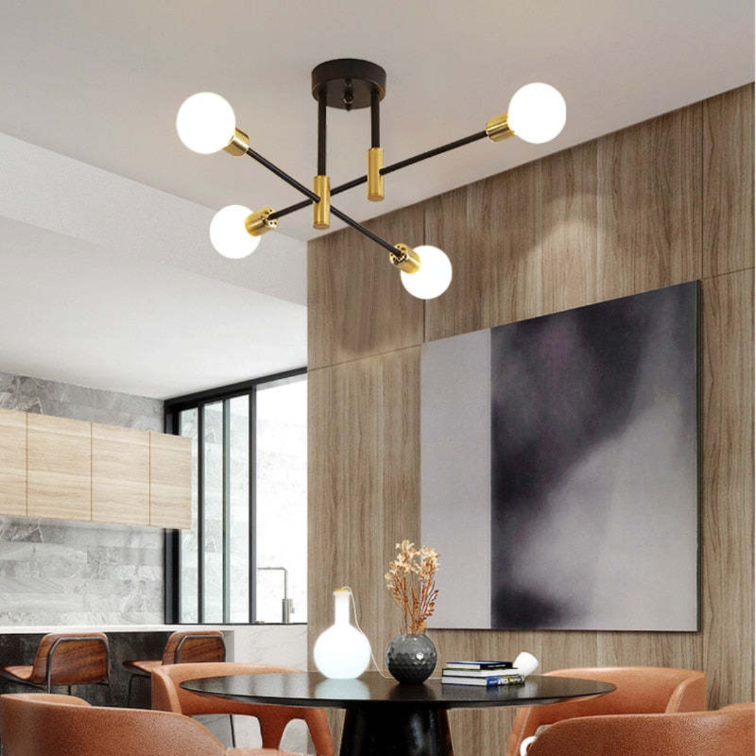 Luksus LED Taklampe for Stue Skanto