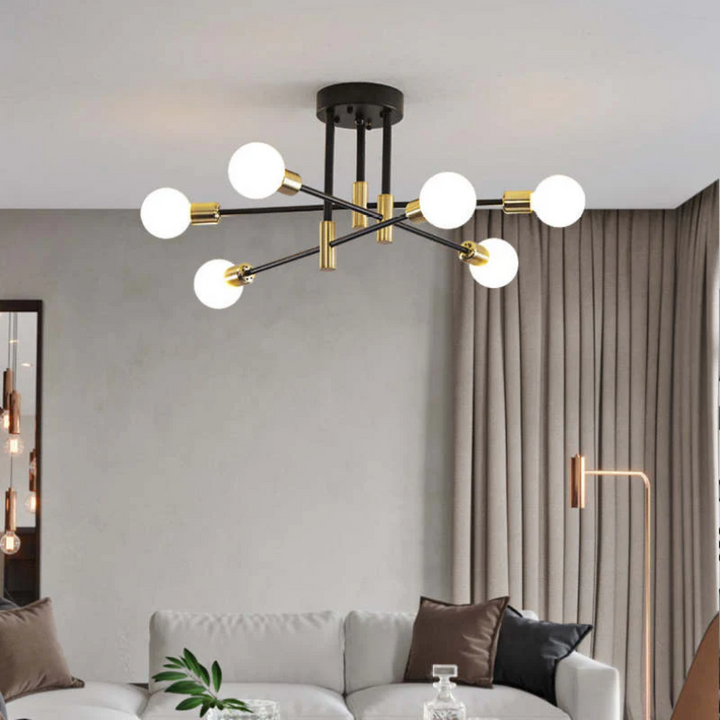 Luksus LED Taklampe for Stue Skanto